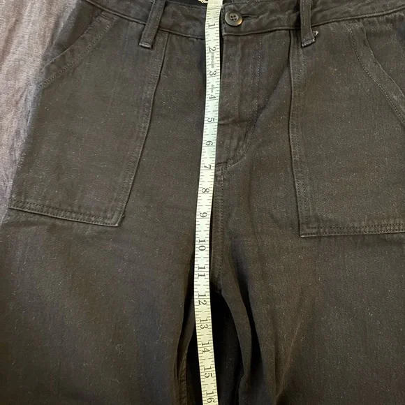 Black Wide Leg Pants Elegant Women's - Picture 6 of 8